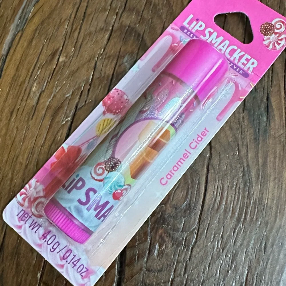Lip Smacker Best Flavor Forever Lip Balm Caramel Cider & Marshmallow Pop Bundle